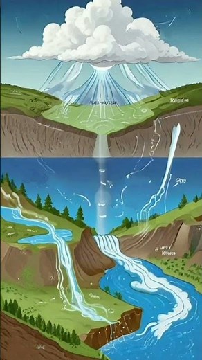 The Incredible Journey of Water: Earth's Water Cycle Explained। Hindi।