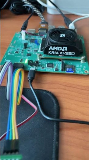 Xilinx #Kria #KV260 GPIO control via PMOD pins.