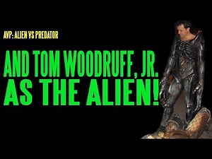 AVP Tom Woodruff As The Alien BTS ADI