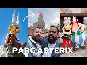 Así es PARC ASTÉRIX en París 🏛️ el parque temático con las MEJORES montañas rusas de Francia 🎢