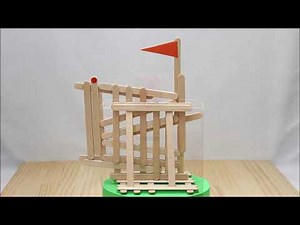かんたん工作！アイスの棒で作る からくり貯金箱｜トーヨー教材