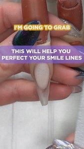 12K views · 45 reactions | Smile line need a little fixing? Don’t worry just file it into shape. #youngnails #yougnailsinc #nails #naileducation #nailbiz | Young Nails | Facebook