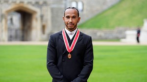 Seven-time F1 champion Sir Lewis Hamilton receives knighthood at Windsor Castle