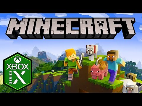 Minecraft Xbox Series X Gameplay Review [Xbox Game Pass]