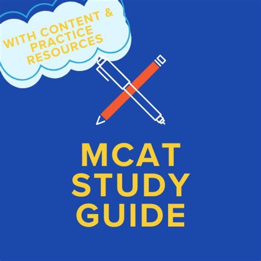 MCAT Study Guide (with Assigned Daily Content & Practice) - Etsy