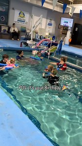 There’s no better way to celebrate your birthday than surrounded by smiles, splashes and your Little Fins Family! 拾 Happy Birthday Oliver!!! We loved celebrating you 﫶 #littlefinsswimschool #birthdaysplash #funisfundimental #coloradosprings #poolparty | Little Fins Swim School | Facebook