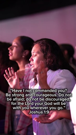Be Strong and Courageous | Joshua 1:9 | God Is With You! #christianshorts #motivation #faith #short