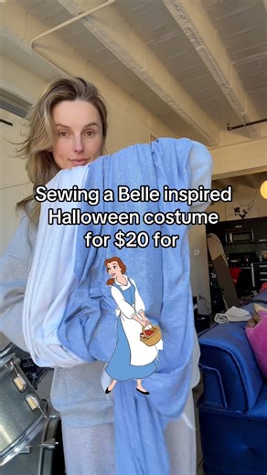 Sewing a $20 Belle inspired Halloween costume | Costumes by stormy