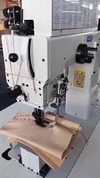 Heavy duty Digene stich on leder machine