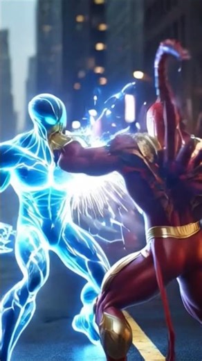 Fight: Spider-Man with nanotechnology vs. Electro 1. #marvel