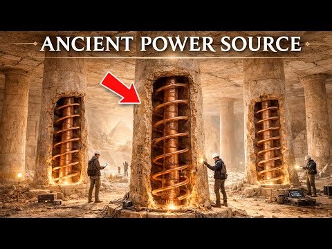 The Pyramids Were Built Over THIS? Mysterious Energy Coils Discovered