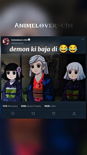 demon ki baja di 😂😂#demonslayer #kimetsunoyaiba #inosuke #tanjiro #zenitsu #animeedit #anime #shorts