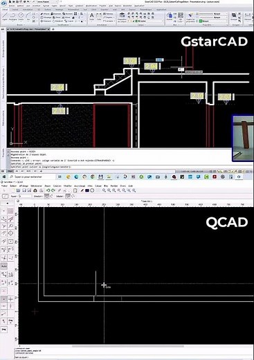 GstarCAD vs QCAD
