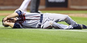 Fried to concussion IL after fall vs. Mets