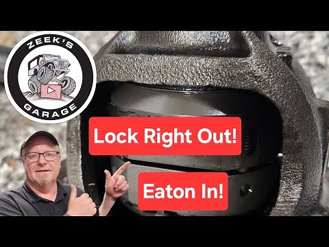 Eaton E-locker Dana 44 install