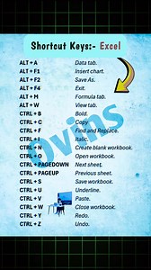 Master MS Excel with These Shortcut Keys #ExcelTips #KeyboardHacks Top Shortcut Keys Every Excel User Must Know #ExcelMadeEasy #ProductivityTips Speed Up Your Work with Excel’s Best Shortcuts #ExcelHacks #TechTips Boost Your Efficiency with These Excel Shortcuts #MSExcelTricks #ShortcutGuide Learn the Most Used Shortcut Keys in Excel #ExcelSkills #OfficeHacks Excel Shortcuts to Save Time and Work Smarter #KeyboardTricks #ExcelTutorial The Ultimate Shortcut Key Guide for Excel Users #MSExcelTips 