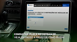Aprenda a consultar placa no Detran SP!