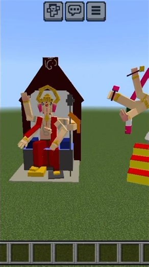 Chintamani and khetawadi cha raja ganapati addon remodel 2025 in minecraft #shorts by who ???