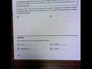 Everyday Math 5th Grade Homelinks Chapter 2 Lesson 5