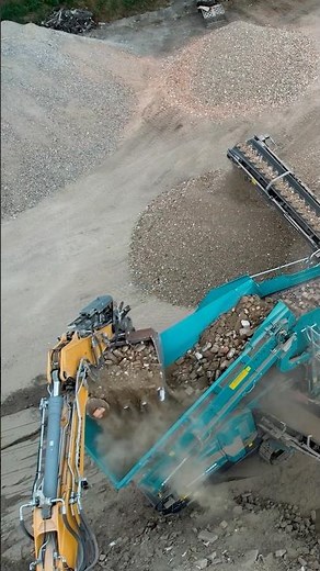 Warrior Warrior 1400X mit der RM 120X: High End-Technologie 💯#powerscreen #rubblemaster