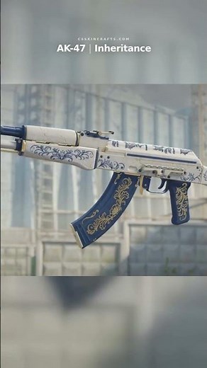 CS2 AK-47 AK-47 Inheritance — FN vs BS Wear Comparison #cs2 #cs2skins #shorts