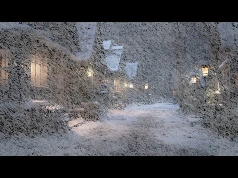 12 Hours of Snowstorm and Wind Sounds for Deep Sleep and Relaxation | Howling Wind and Blowing Snow