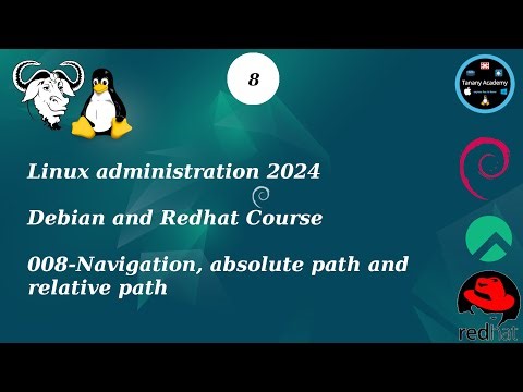 008-Navigation, absolute path and relative path - Linux Course 2024