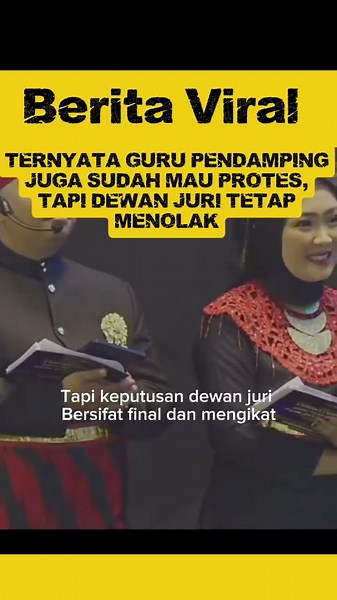 Setelah Protes Siswa tak Digubris, Guru Pendamping Juga Protes Lomba Cerdas Cermat