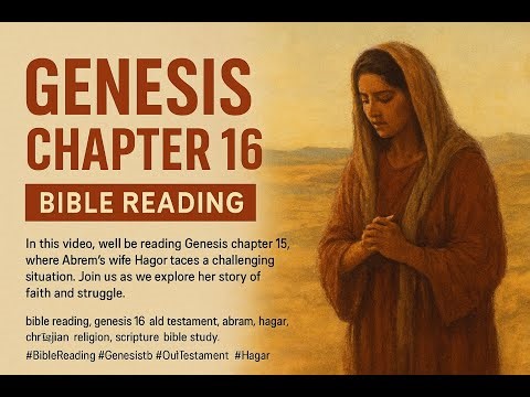 Genesis Chapter 16 | Hagar and Ishmael | Bible Reading & Reflection