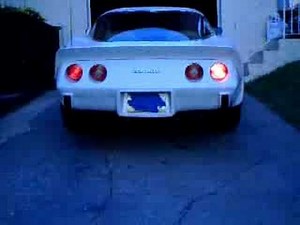 78 corvette L82 monza dual tip muffler exhaust sound