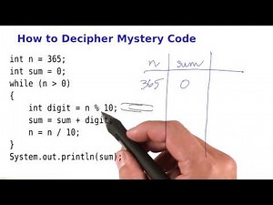 Mind Luster - Learn Hand Tracing Intro to Java Programming