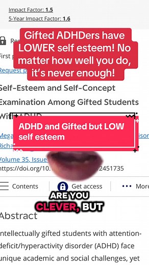 Understanding Low Self-Esteem in Gifted Individuals with ADHD