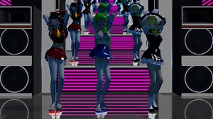 MMD Hip Sway Dance TIK TOK