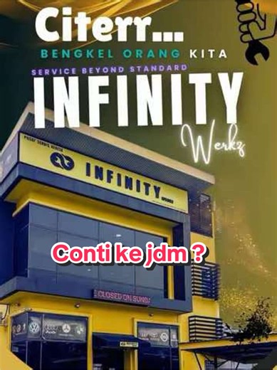 Servis Kenderaan Lengkap di Infinity Werkz