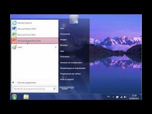 Windows 04 - Lancement des programmes