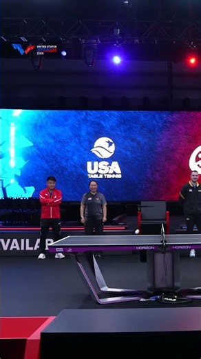 China 🤝 USA , a great co-training session at #USSmash #TableTennis