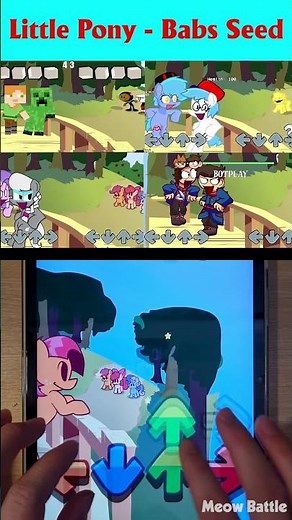 Little Pony - Babs Seed - FNF Animation - Friday Night Funkin' #fnf #shortsviral