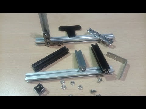 Custom computer frames using MakerBeam