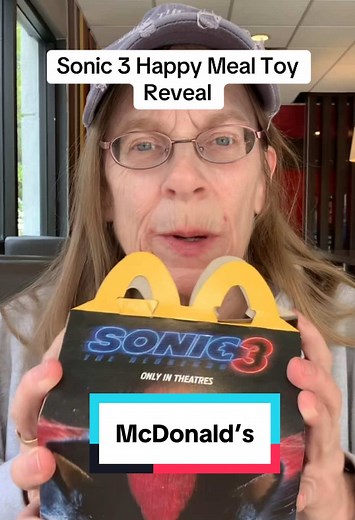 Sonic 3 Happy Meal Toy Reveal at McDonald’s