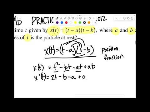 AP Calc PRACTICE PROBLEM EPISODE 1