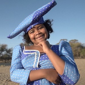 "I enjoy being a Herero girl because there's so much to learn and so much to see." Ngutjiua is a member of Namibia's Herero tribe, and she tells BBC What's New how they commemorate the people who died during German colonialism, with these special outfits. | BBC News Africa