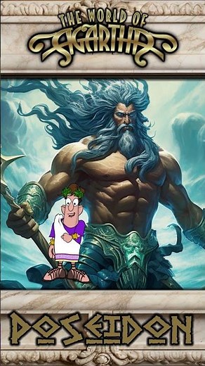 Poseidon - Greek God of the Sea #greekgods #mountolympus