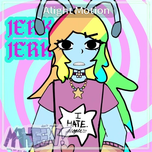 JERK. || #osc #imgonnaexplode #givemebackmykids #persona #digitalart #fyp
