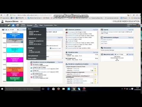 Comment voir ses Notes et ses Bulletins sur Pronote 2016 (Démonstration)