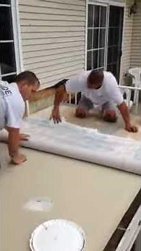 Duradek Installation in Process