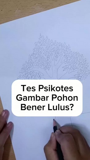 Belajar Menggambar Pohon untuk Tes Psikotes