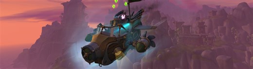 First Look at the Delver's Dirigible in The War Within - How to Obtain and Visible Customizations
