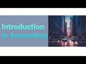 Introduction to Accounting | v2020 (Ep. 0)