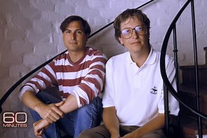 An Emotional Bill Gates Talks About Steve Jobs on '60 Minutes'