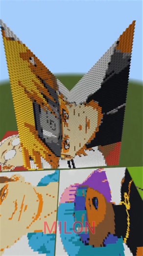 I Built Naruto In Minecraft!